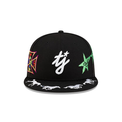 TwoJeys Embellished Black 59FIFTY Fitted Hat