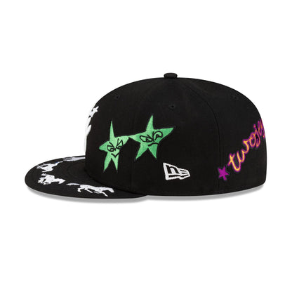 TwoJeys Embellished Black 59FIFTY Fitted Hat