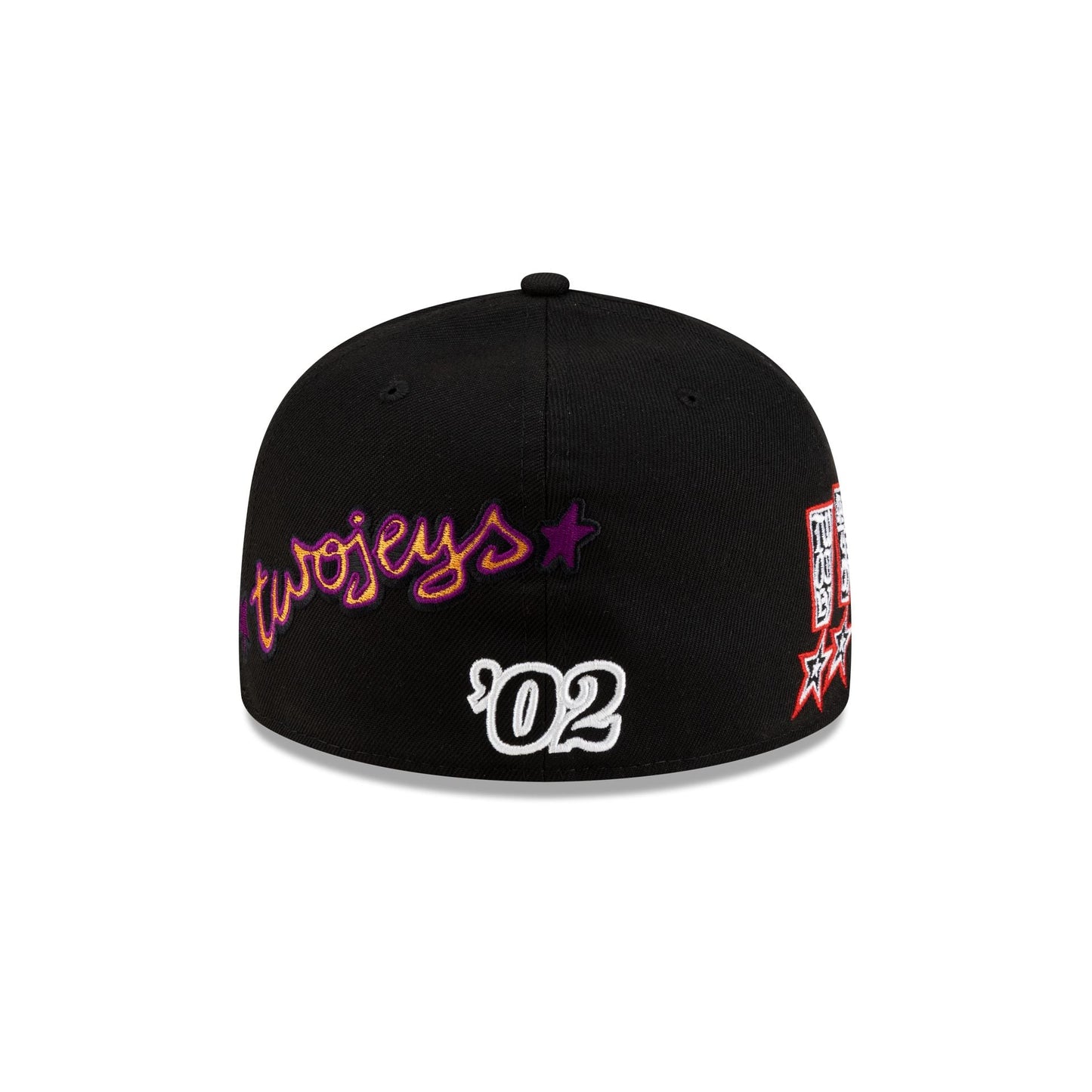 TwoJeys Embellished Black 59FIFTY Fitted Hat