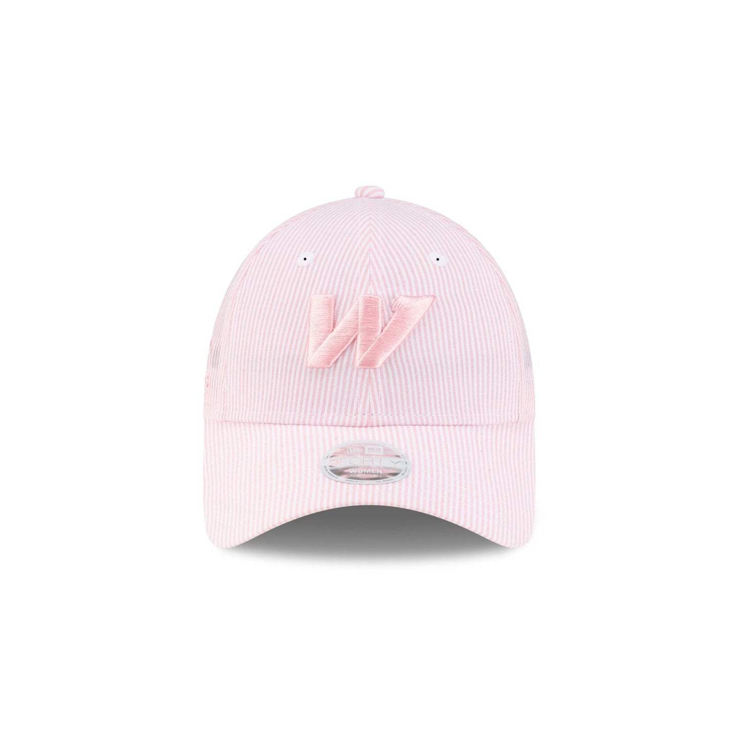 Atlassian Williams F1 Team Women's Pink Seersucker 9FORTY Trucker Hat