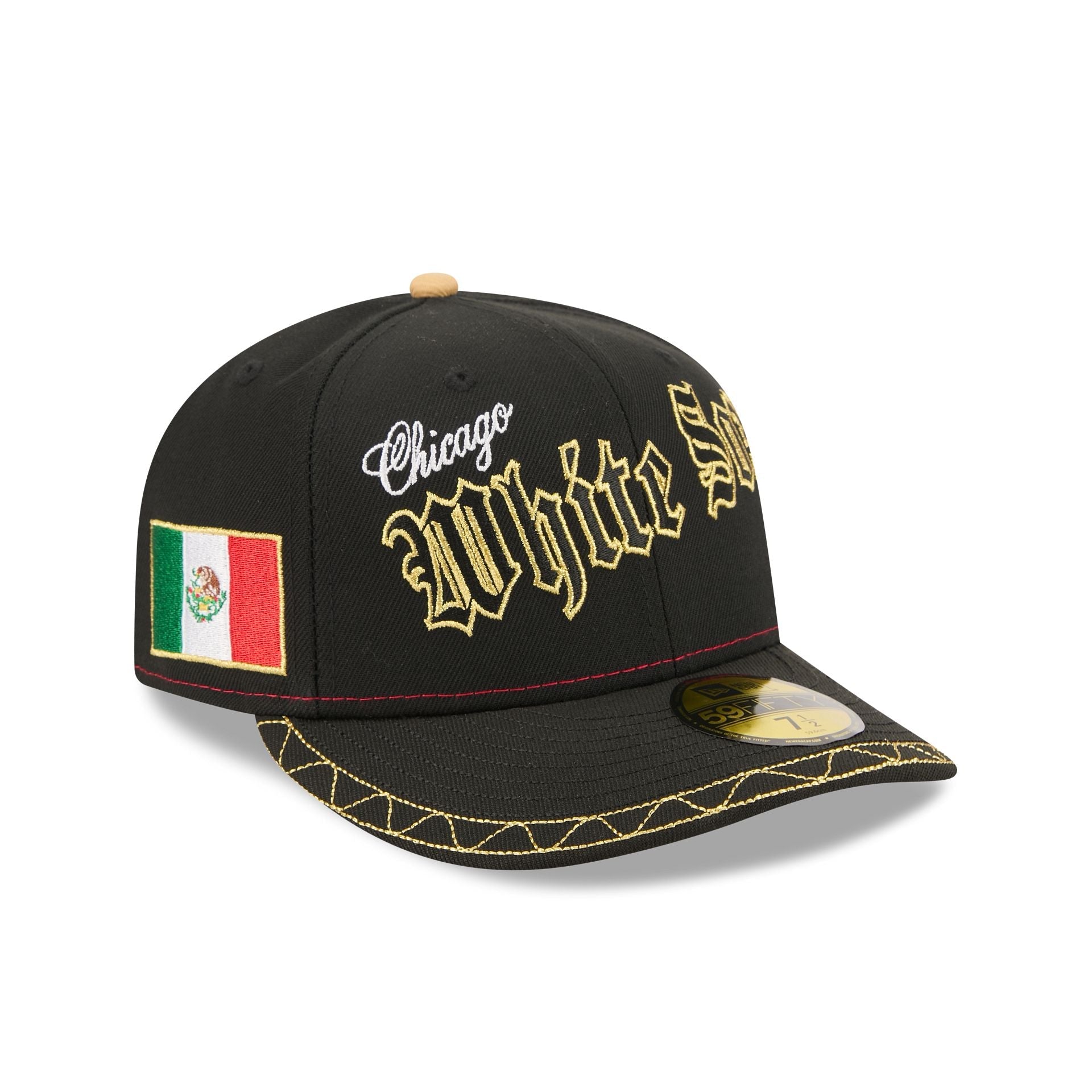Chicago White Sox Cinco de Mayo Black 59FIFTY Fitted Hat