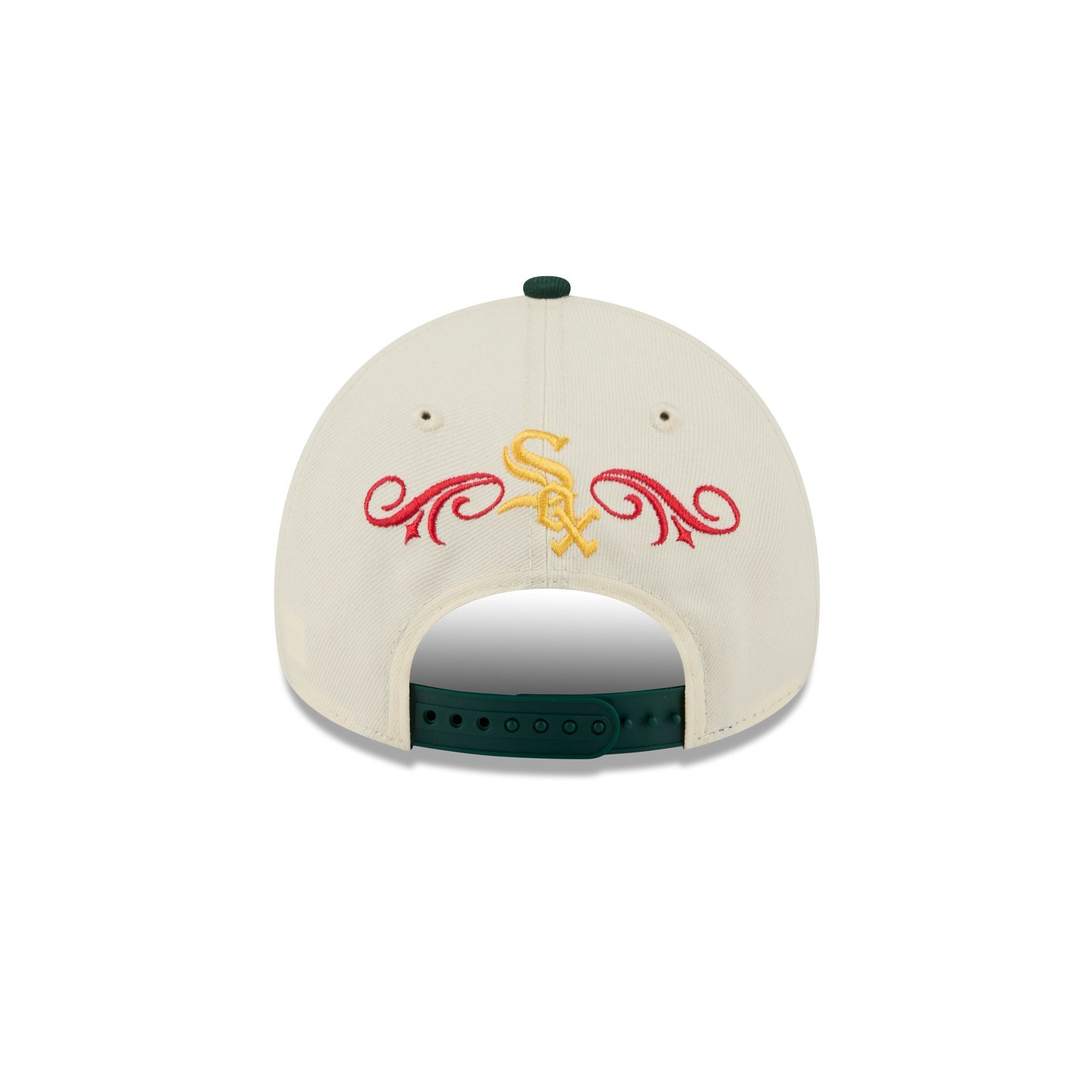 Chicago White Sox Cinco de Mayo Chrome White 9FORTY A-Frame Snapback Hat