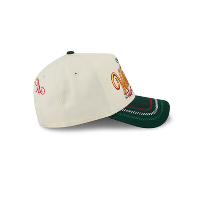 Chicago White Sox Cinco de Mayo Chrome White 9FORTY A-Frame Snapback Hat