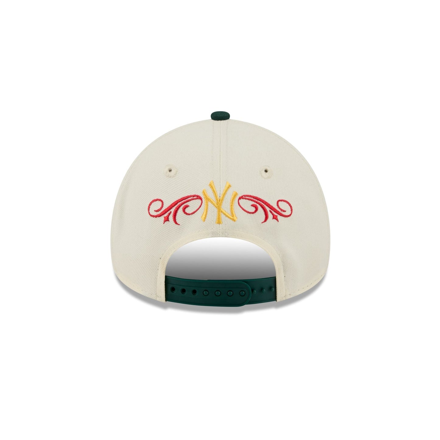 New York Yankees Cinco de Mayo Chrome White 9FORTY A-Frame Snapback Hat