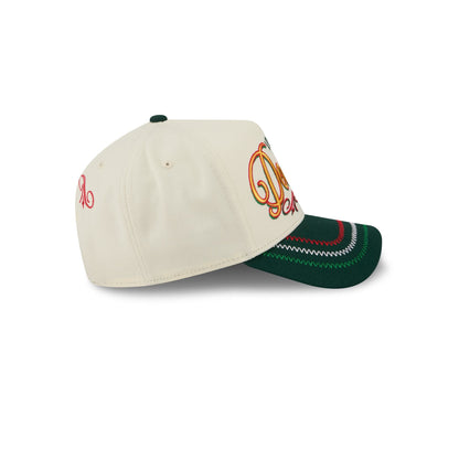 Los Angeles Dodgers Cinco de Mayo Chrome White 9FORTY A-Frame Snapback Hat