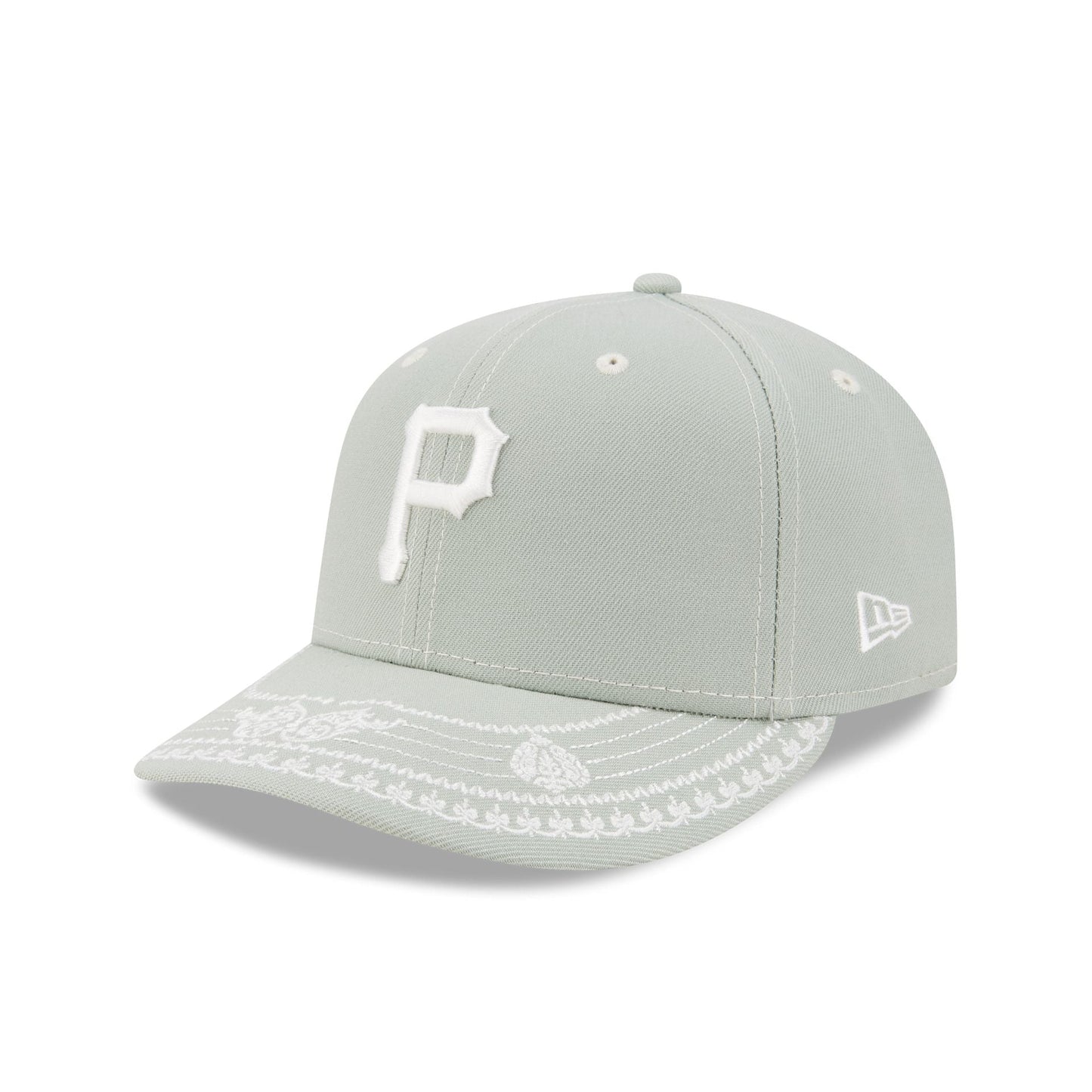Pittsburgh Pirates Everest Green Stitched 59FIFTY Fitted Hat