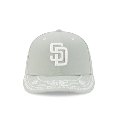 San Diego Padres Everest Green Stitched 59FIFTY Fitted Hat