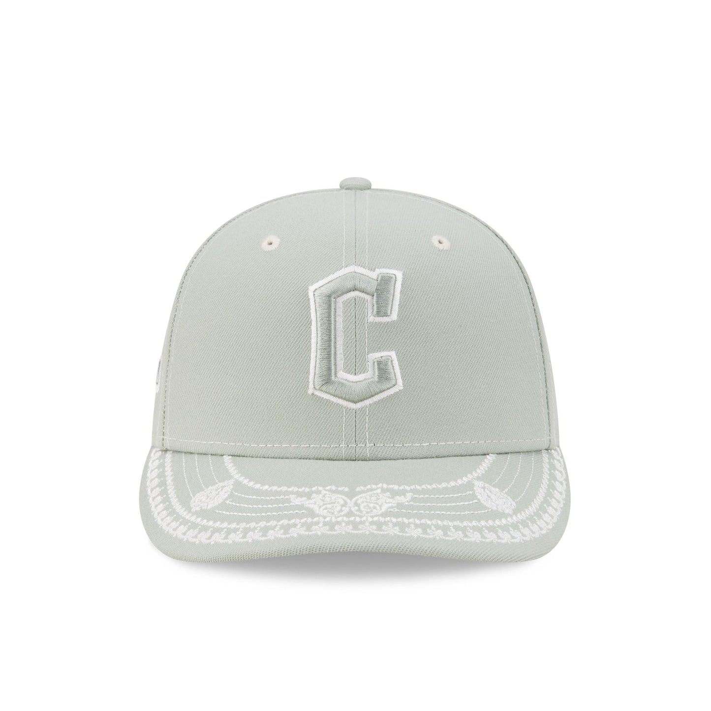 Cleveland Guardians Everest Green Stitched 59FIFTY Fitted Hat