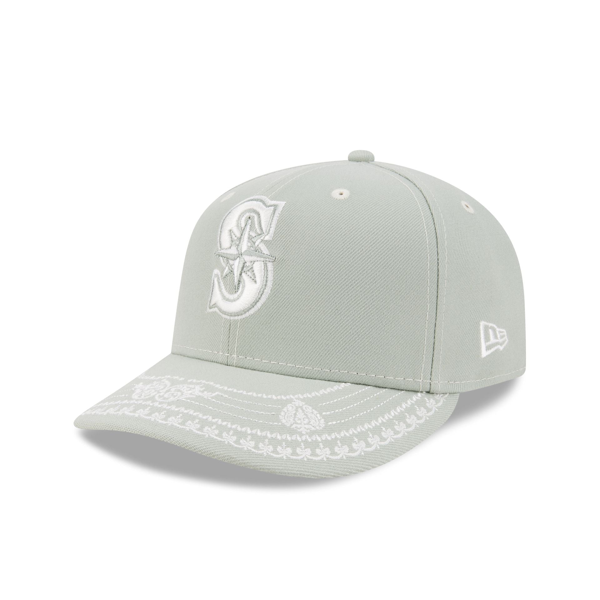 Seattle Mariners Everest Green Stitched 59FIFTY Fitted Hat