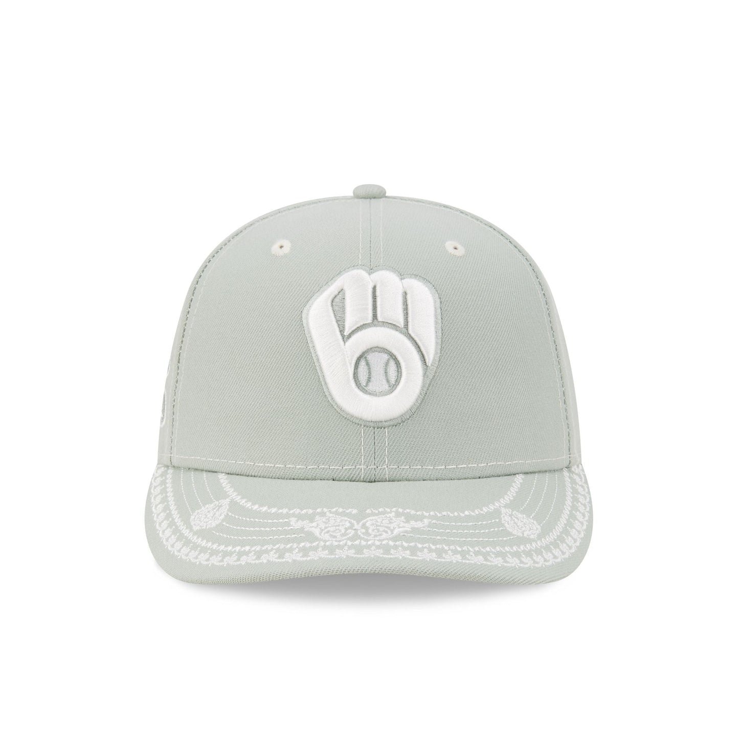 Milwaukee Brewers Everest Green Stitched 59FIFTY Fitted Hat