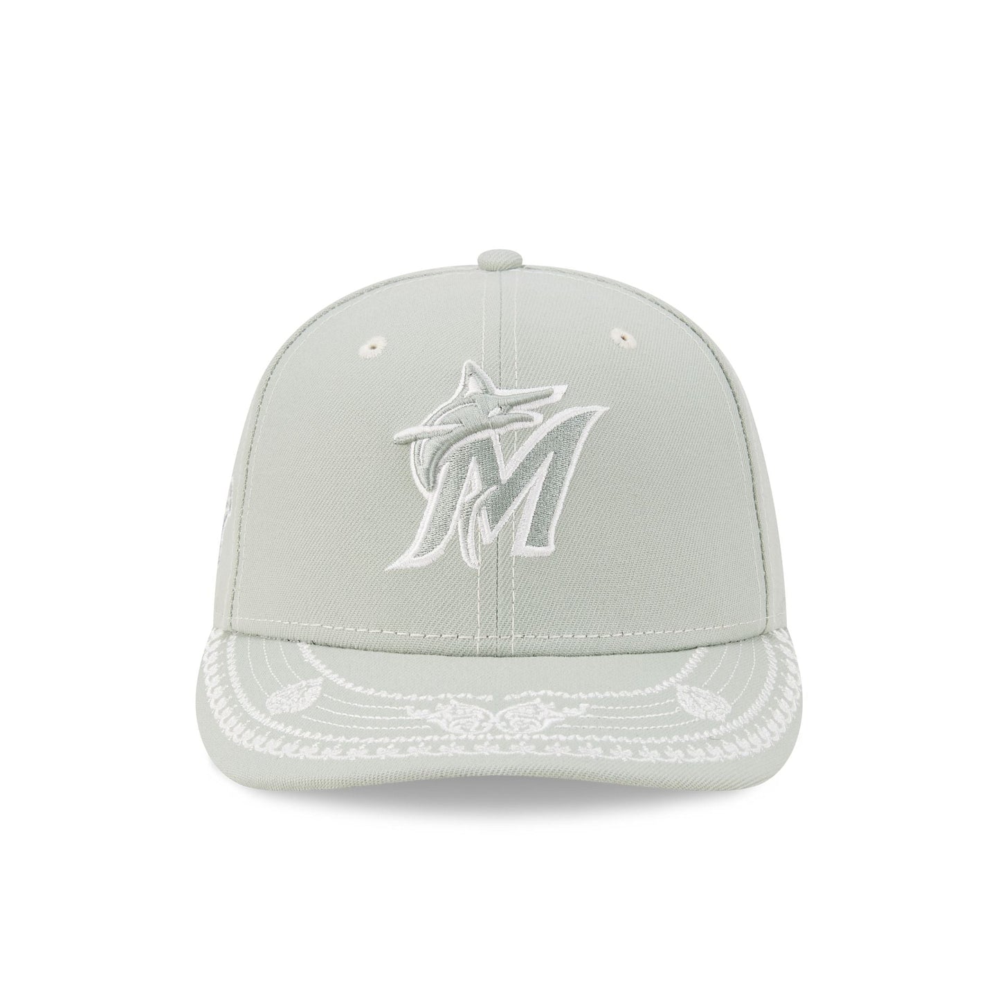 Miami Marlins Everest Green Stitched 59FIFTY Fitted Hat