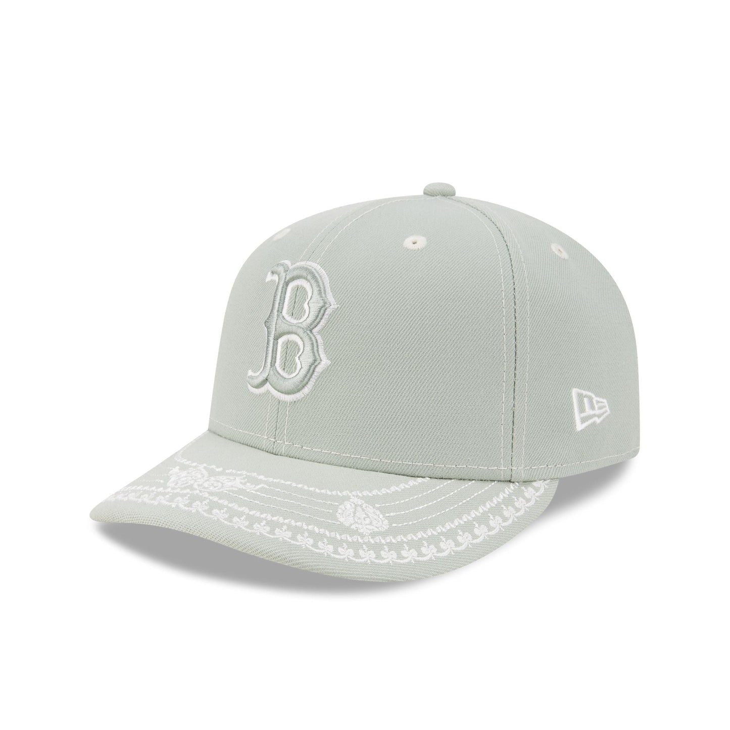 Boston Red Sox Everest Green Stitched 59FIFTY Fitted Hat