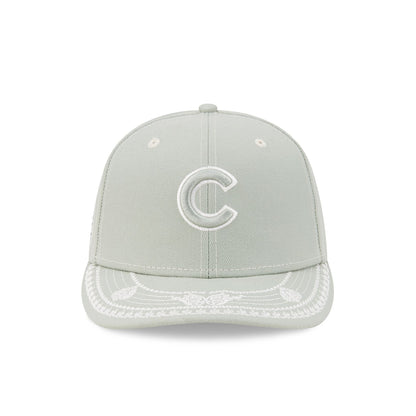 Chicago Cubs Everest Green Stitched 59FIFTY Fitted Hat