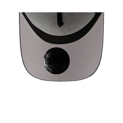 San Francisco Giants Navy Brushed Chambray 9FORTY A-Frame Trucker Hat