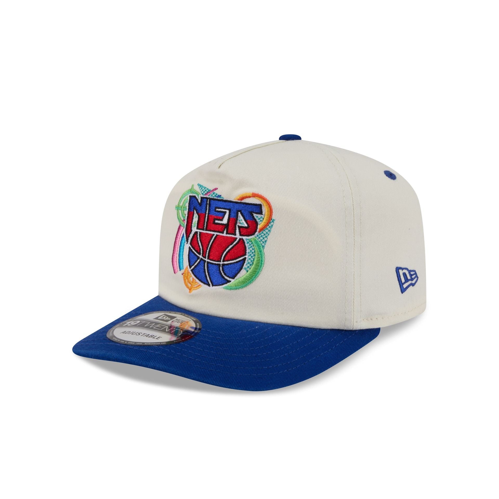 New Jersey Nets Hardwood Classics Retro Chrome 19TWENTY Adjustable Hat