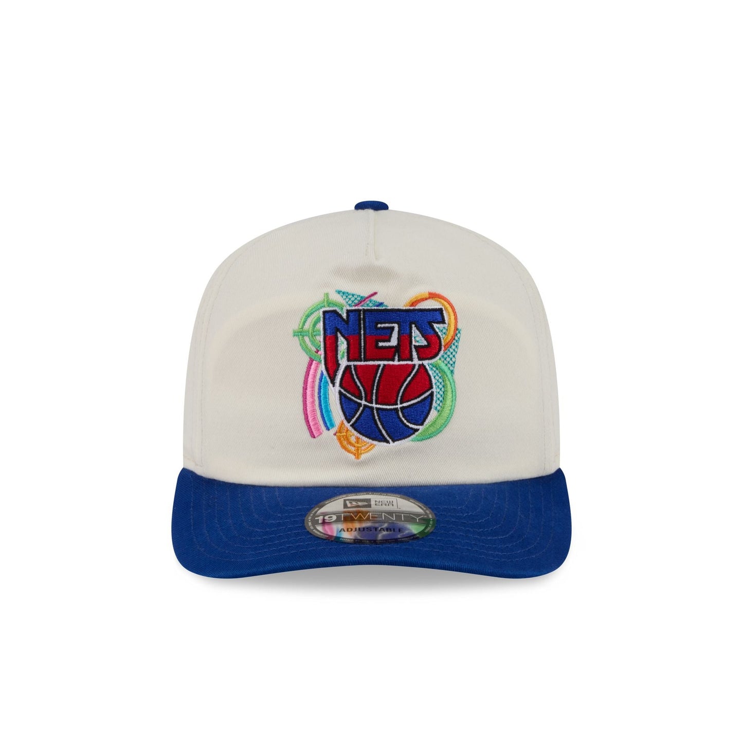 New Jersey Nets Hardwood Classics Retro Chrome 19TWENTY Adjustable Hat