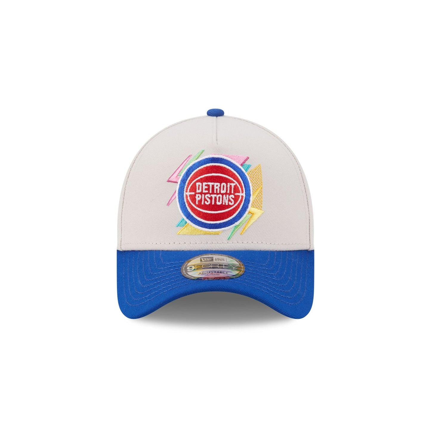Detroit Pistons Hardwood Classics Retro Stone 9FORTY A-Frame Snapback Hat