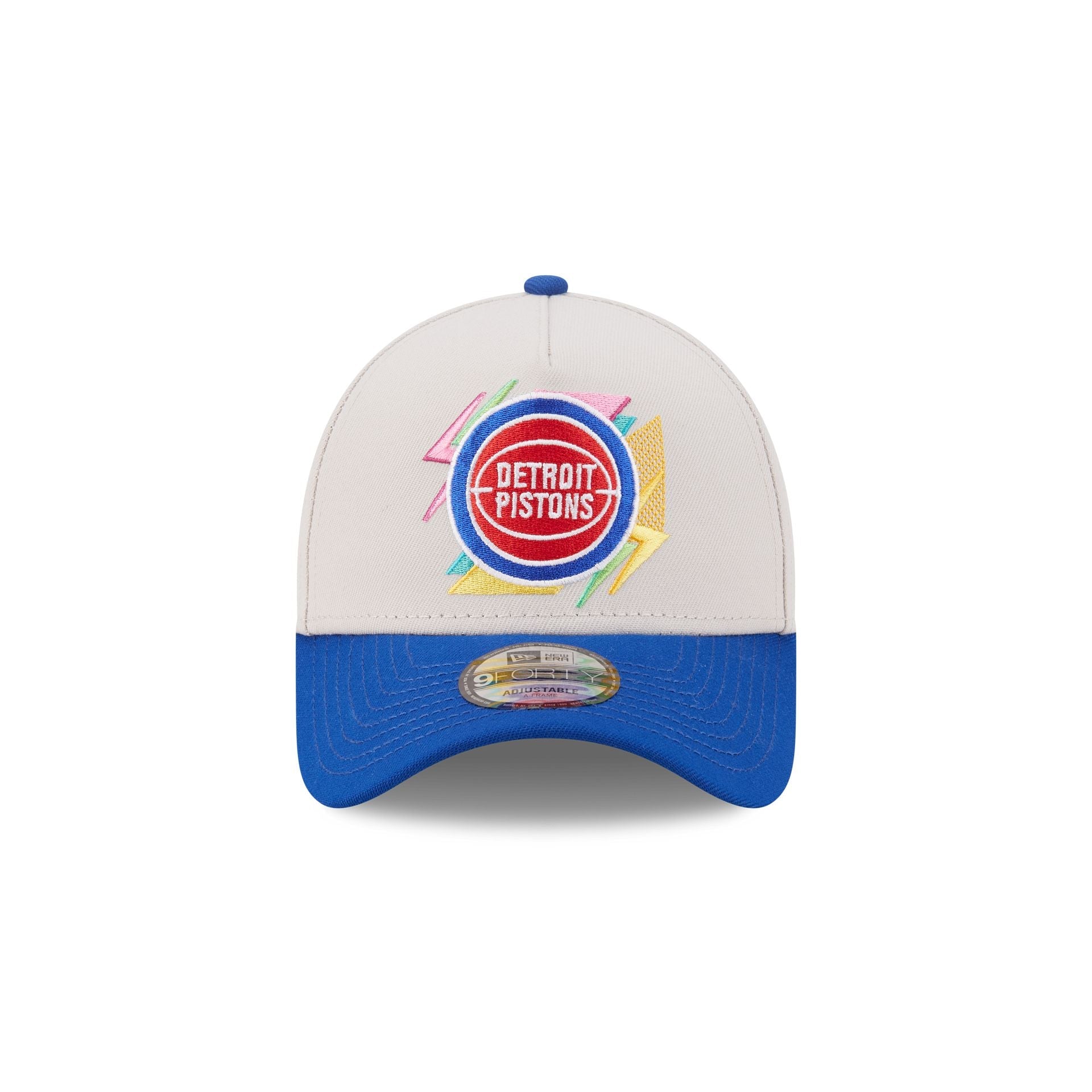 Detroit Pistons Hardwood Classics Retro Stone 9FORTY A-Frame Snapback Hat