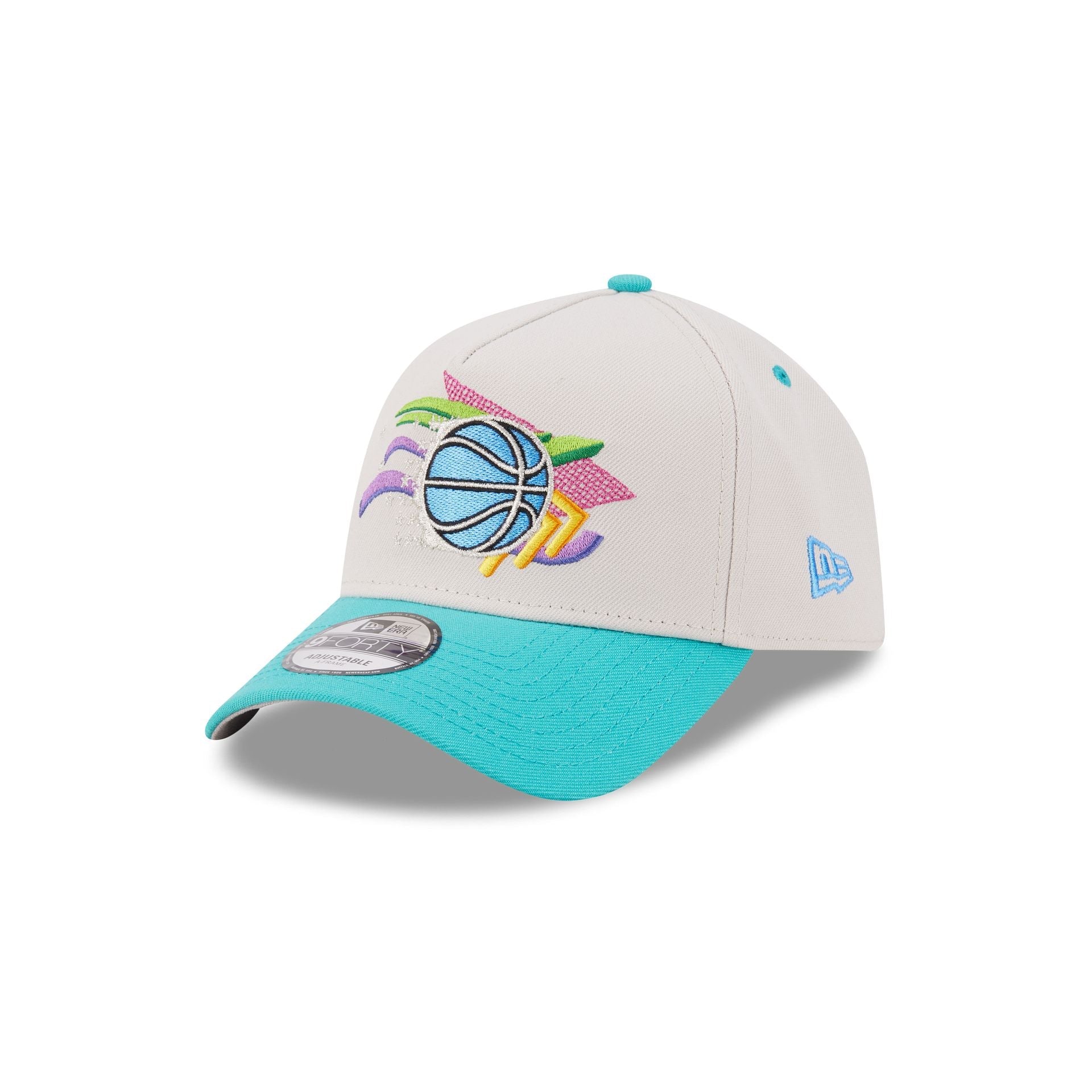 Orlando Magic Hardwood Classics Retro Stone 9FORTY A-Frame Snapback Hat