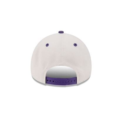 Toronto Raptors Hardwood Classics Retro Stone 9FORTY A-Frame Snapback Hat