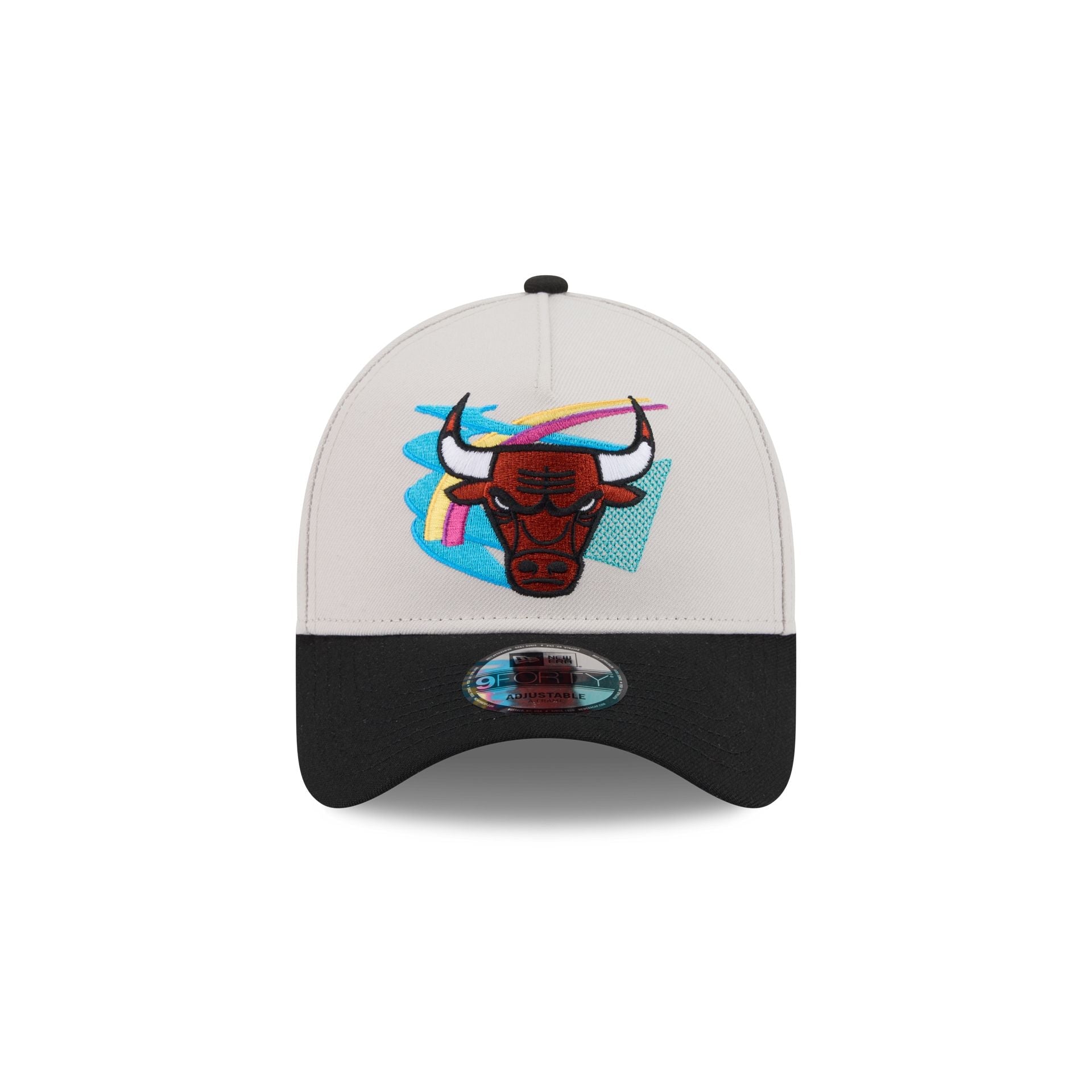 Chicago Bulls Hardwood Classics Retro Stone 9FORTY A-Frame Snapback Hat