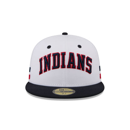 Major League White 59FIFTY Fitted Hat