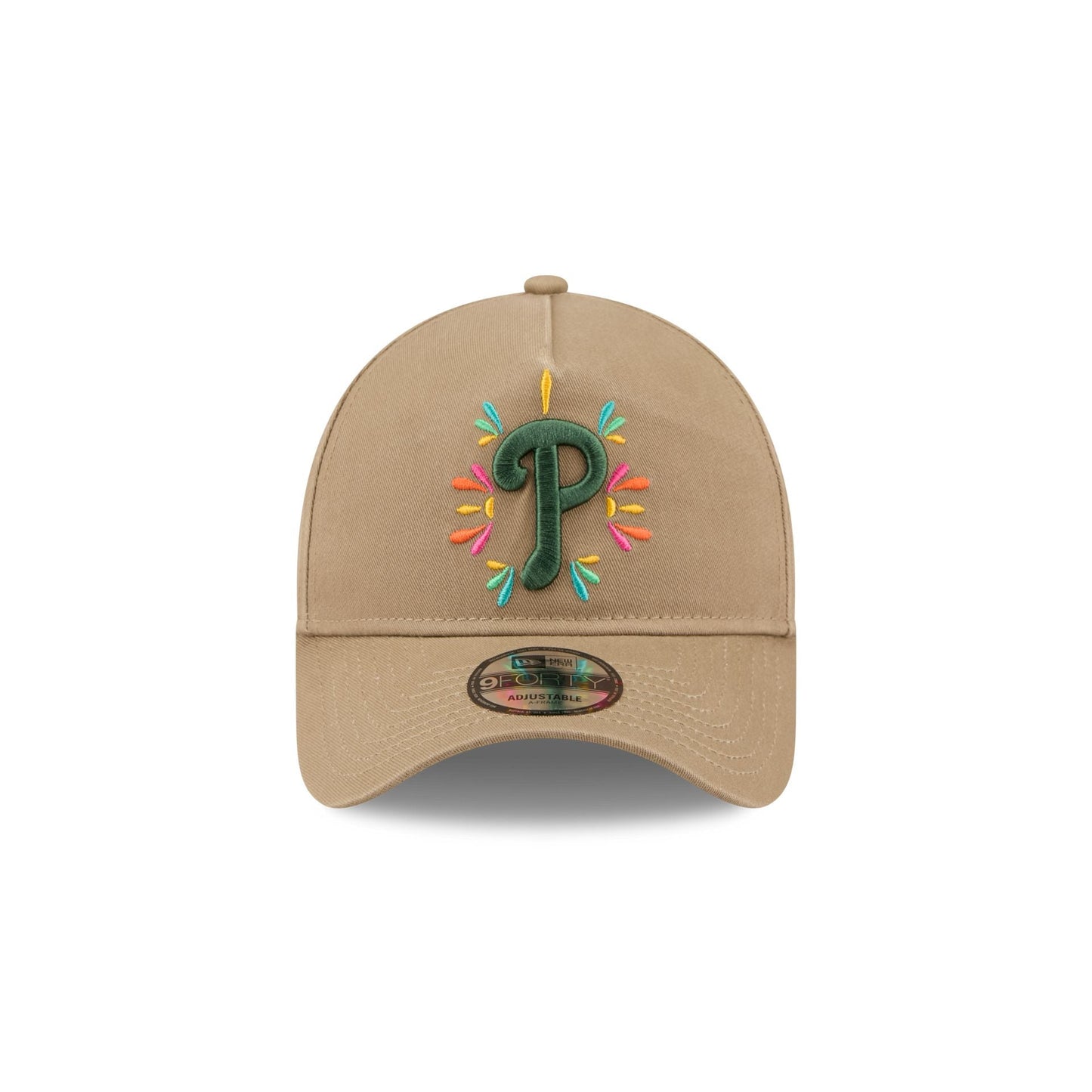 Philadelphia Phillies Vibrant Festivities 9FORTY A-Frame Snapback Hat