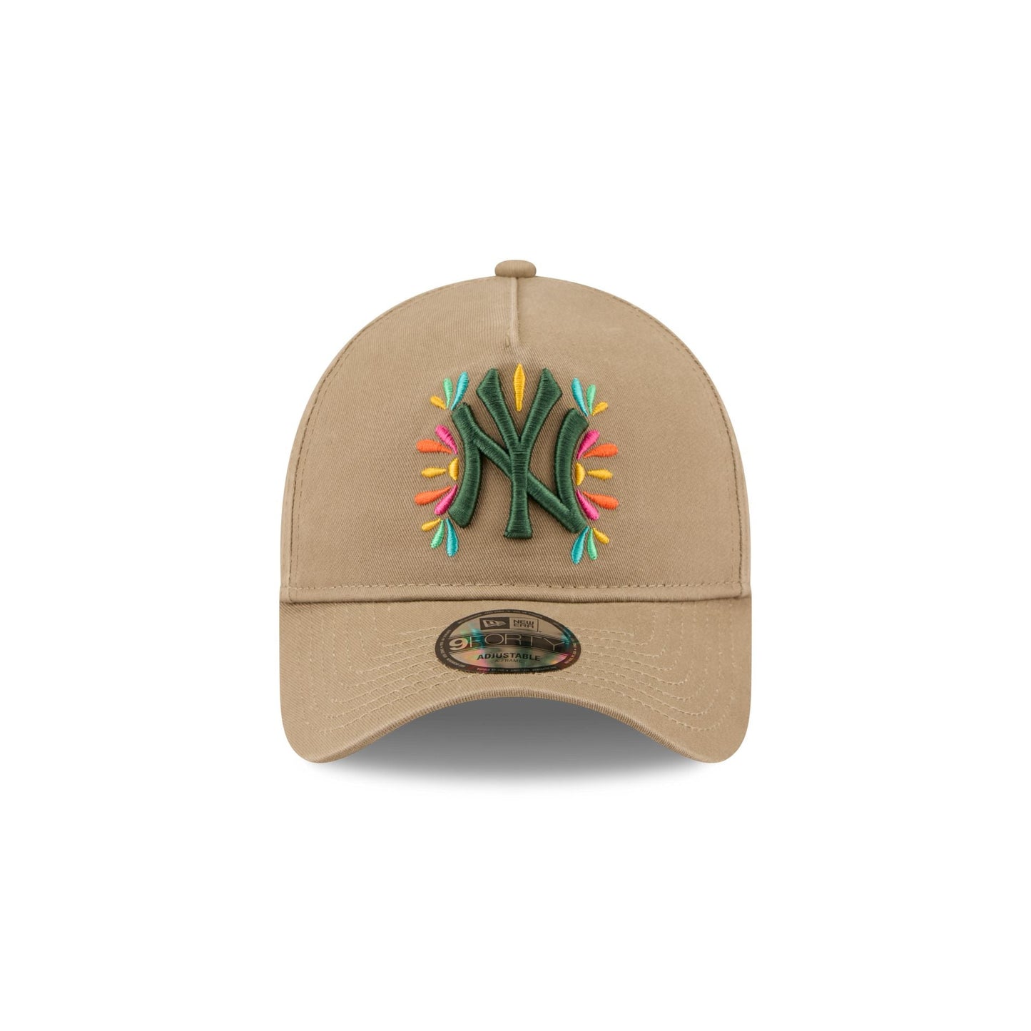 New York Yankees Vibrant Festivities 9FORTY A-Frame Snapback Hat