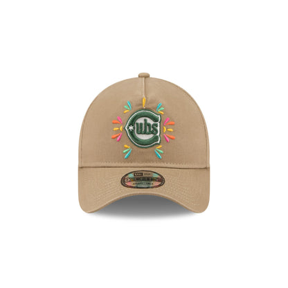 Chicago Cubs Vibrant Festivities 9FORTY A-Frame Snapback Hat
