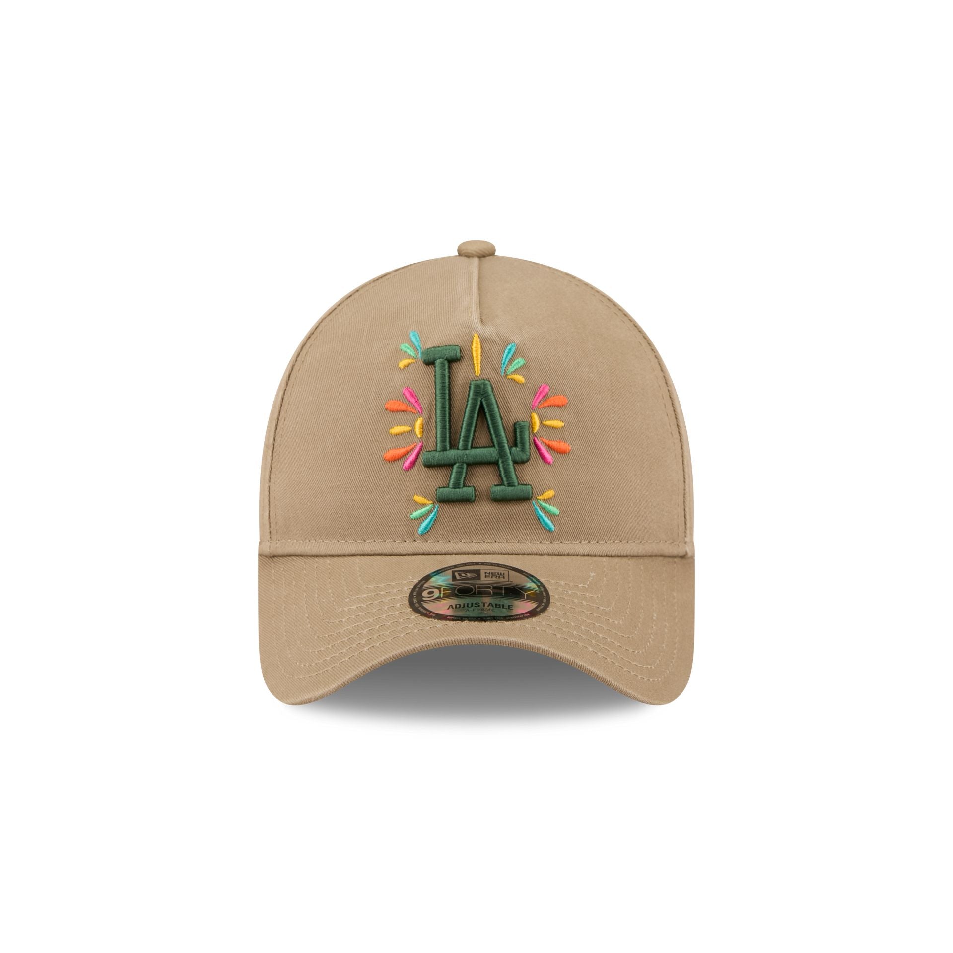 Los Angeles Dodgers Vibrant Festivities 9FORTY A-Frame Snapback Hat