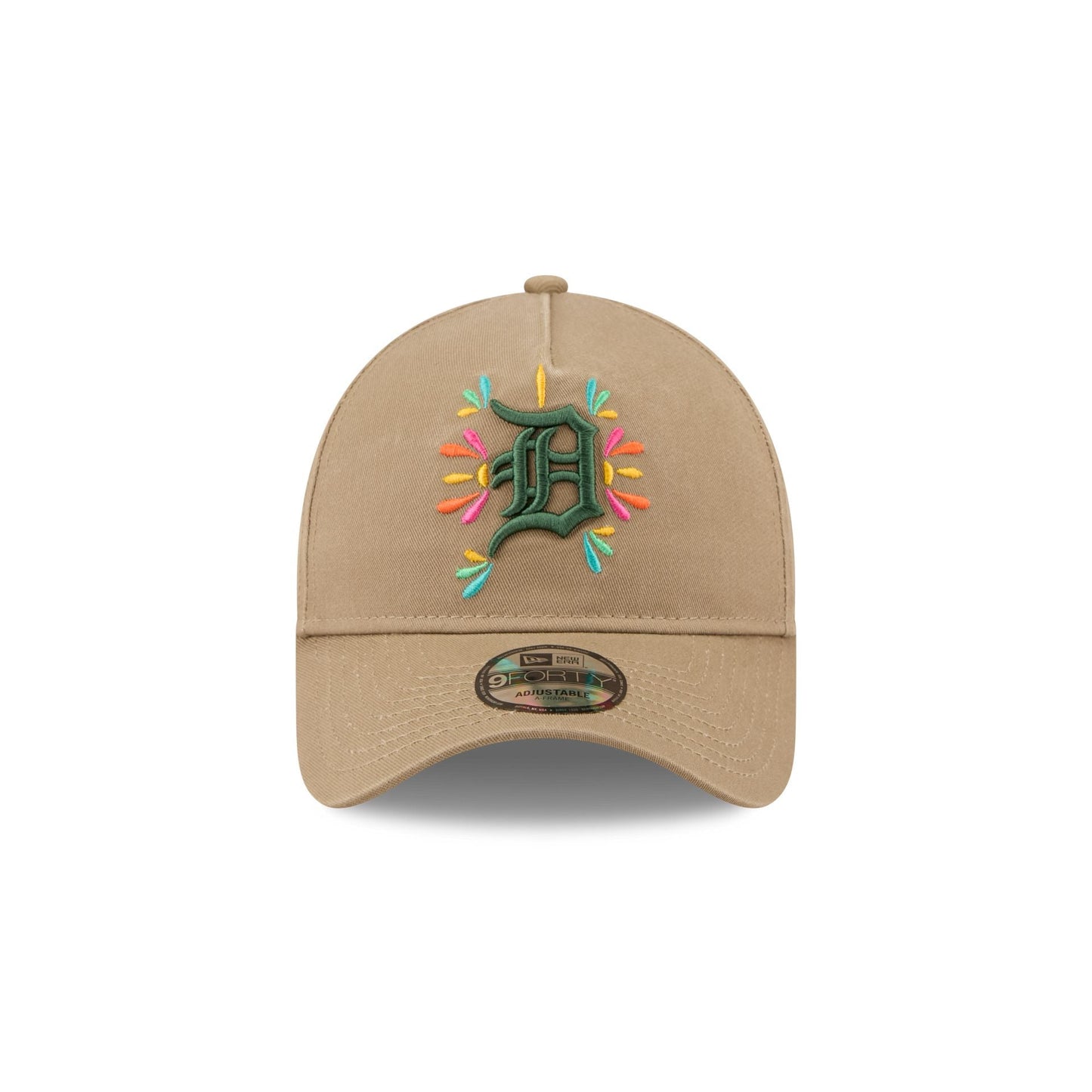 Detroit Tigers Vibrant Festivities 9FORTY A-Frame Snapback Hat