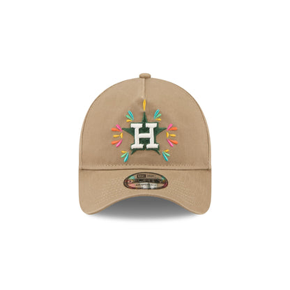Houston Astros Vibrant Festivities 9FORTY A-Frame Snapback Hat