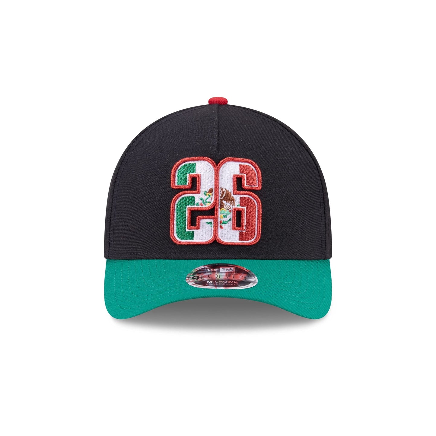 New Era Cap 2026 Mexico Soccer Black 9FORTY M-Crown A-Frame Snapback