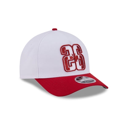 New Era Cap 2026 Canada Soccer Scarlet 9FORTY M-Crown A-Frame Snapback