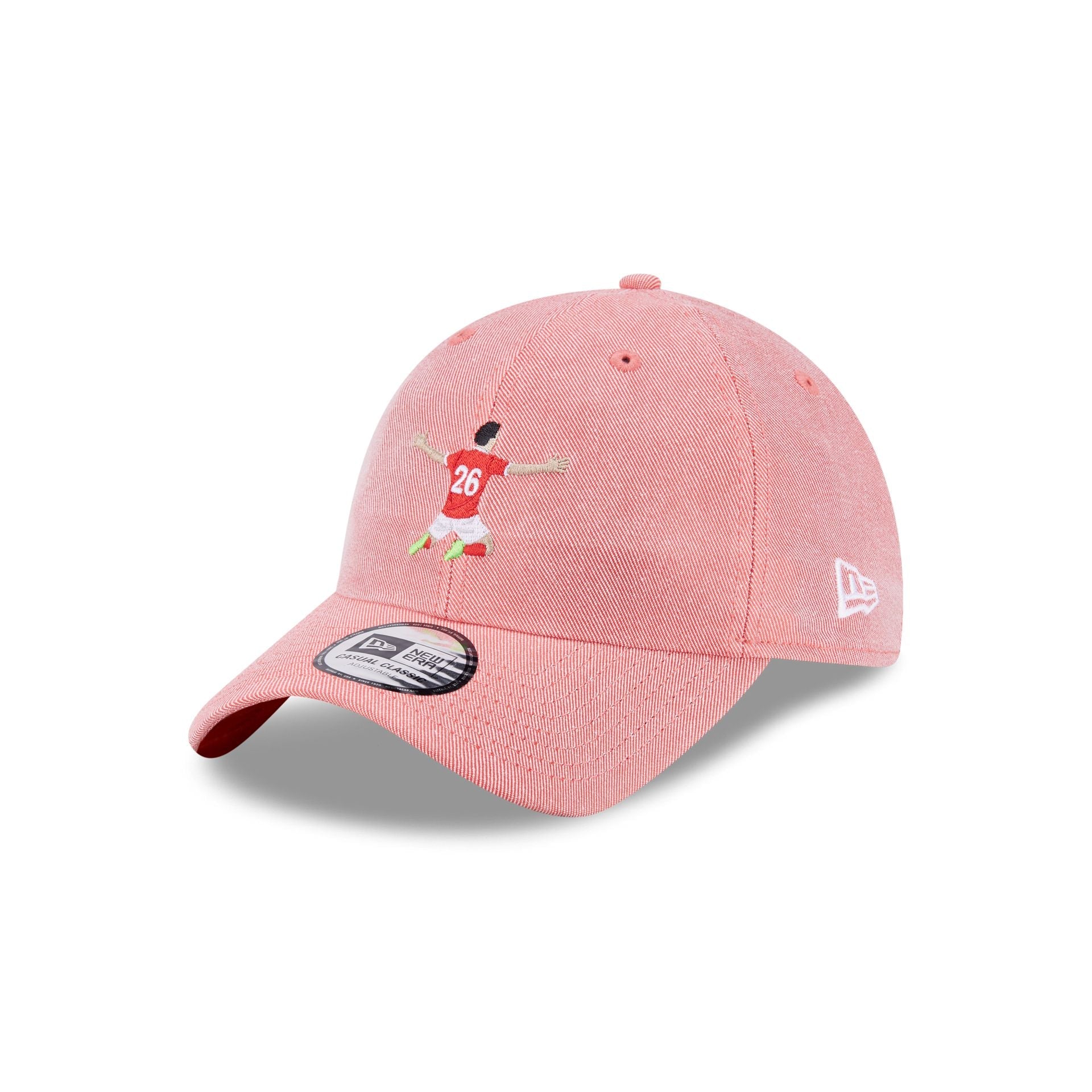 New Era Cap 2026 Canada Soccer Scarlet Casual Classic Adjustable Hat