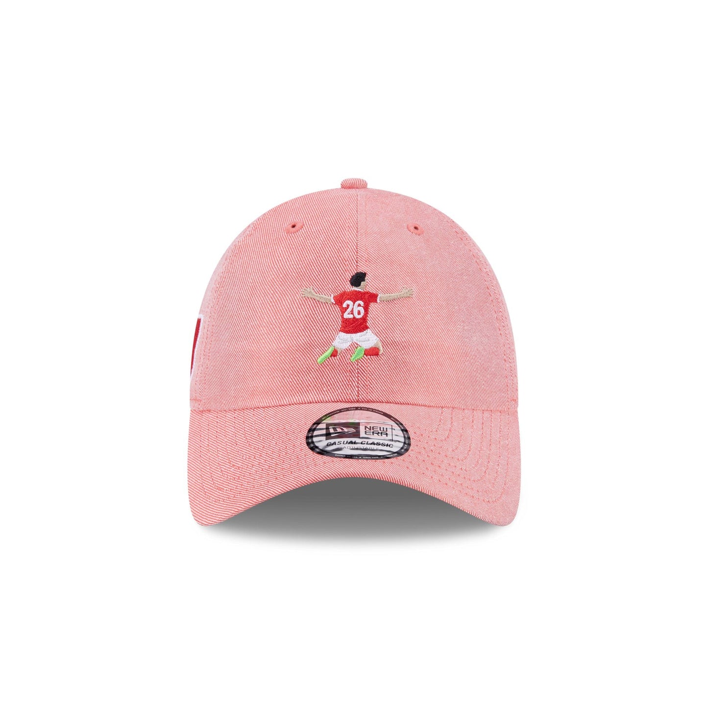 New Era Cap 2026 Canada Soccer Scarlet Casual Classic Adjustable Hat