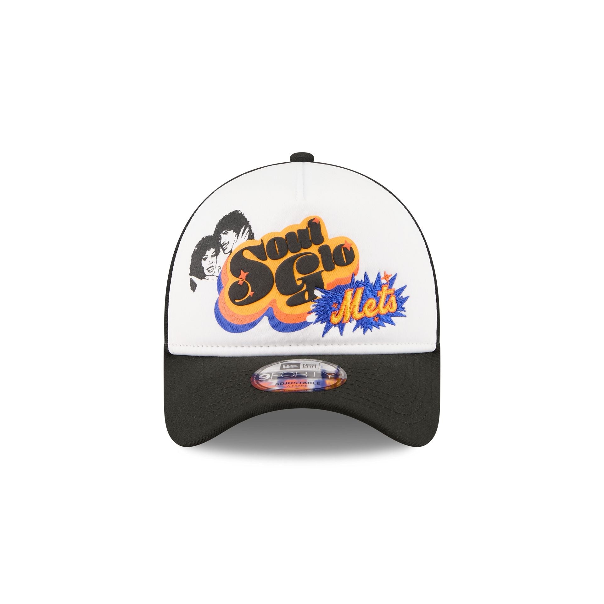New York Mets Coming to America 9FORTY A-Frame Snapback Hat