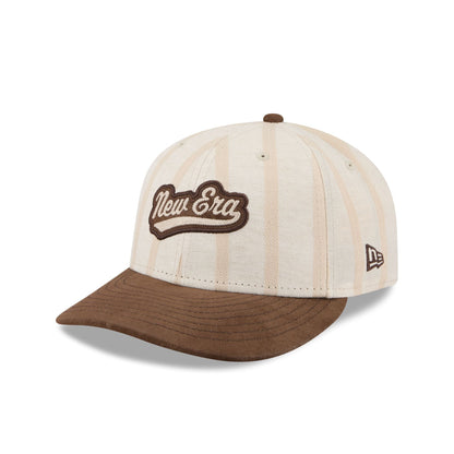New Era Cap Striped Cotton Low Profile 59FIFTY Fitted Hat