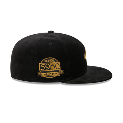 New Era Cap Gold Chainstitch 59FIFTY Fitted Hat
