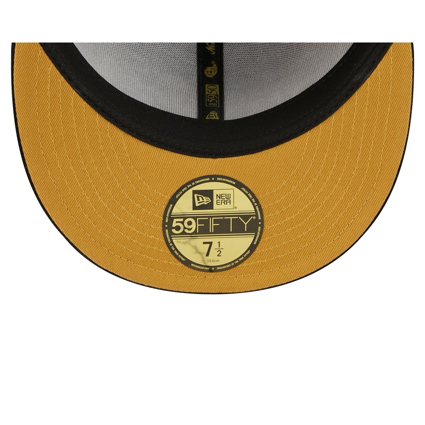 New Era Cap Gold Chainstitch 59FIFTY Fitted Hat