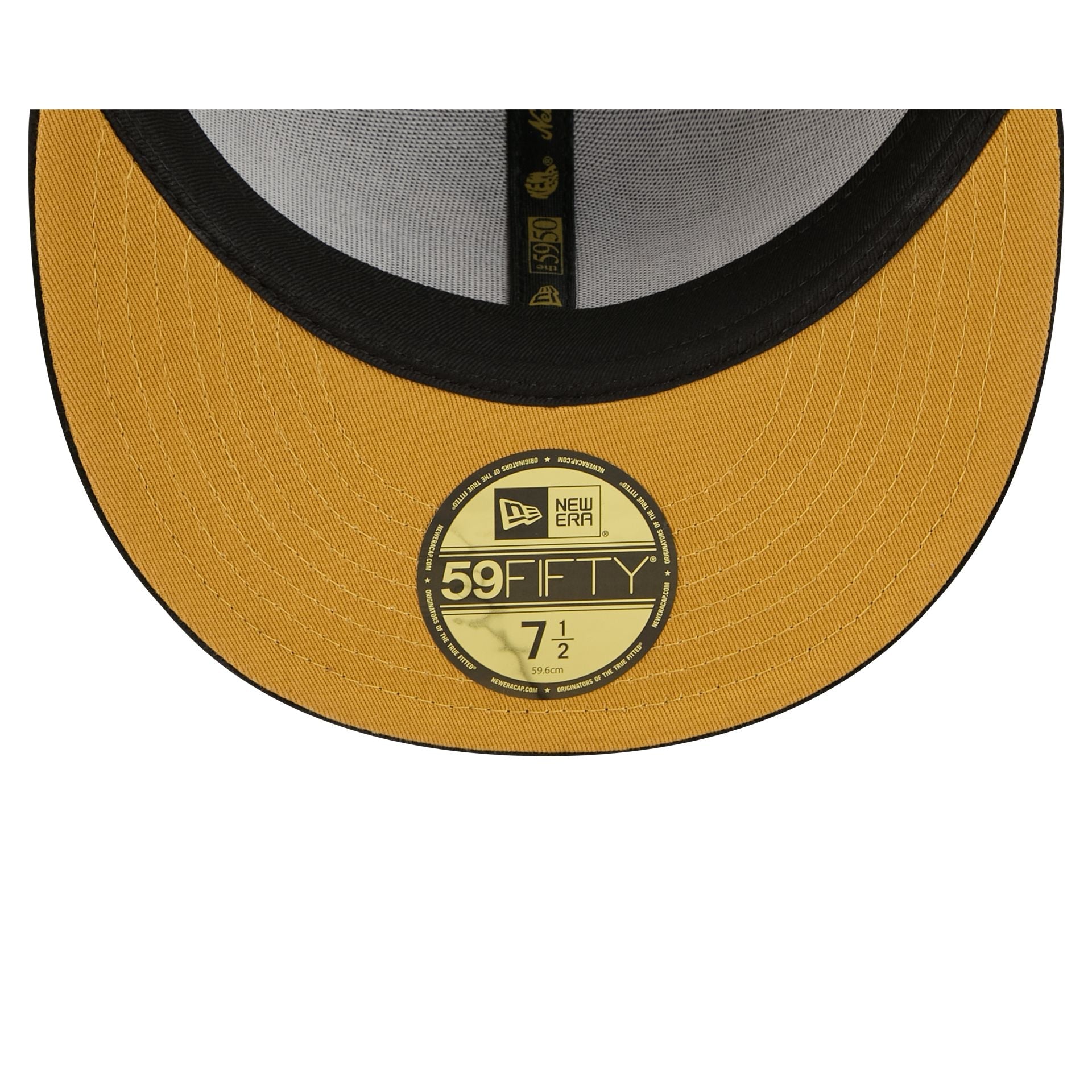 New Era Cap Gold Chainstitch 59FIFTY Fitted Hat