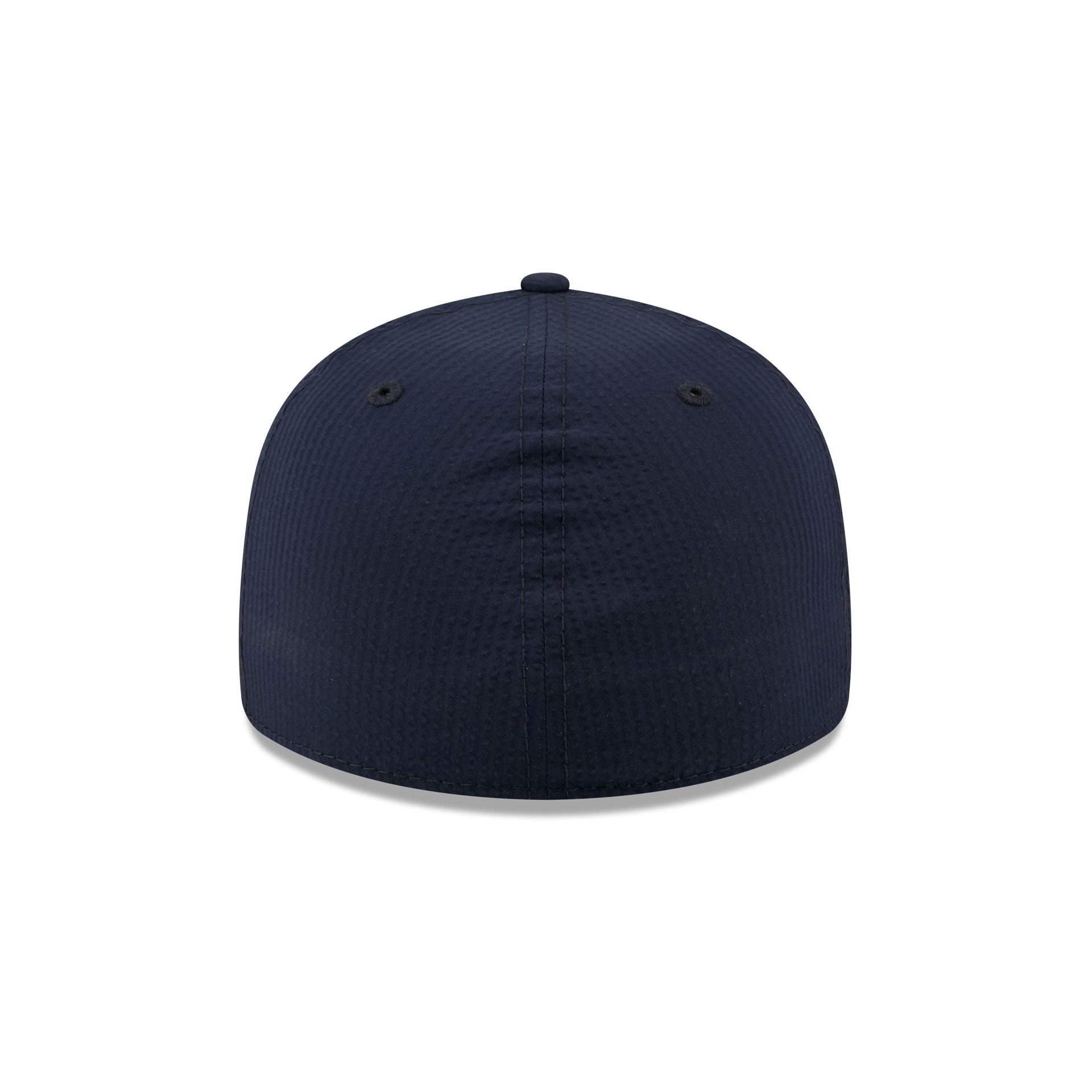 New Era Cap Navy Seersucker Retro Crown 59FIFTY Fitted Hat