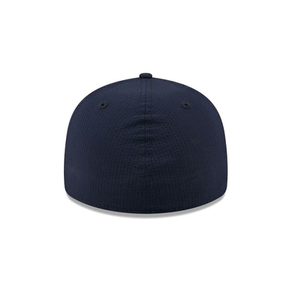 New Era Cap Navy Seersucker Retro Crown 59FIFTY Fitted Hat