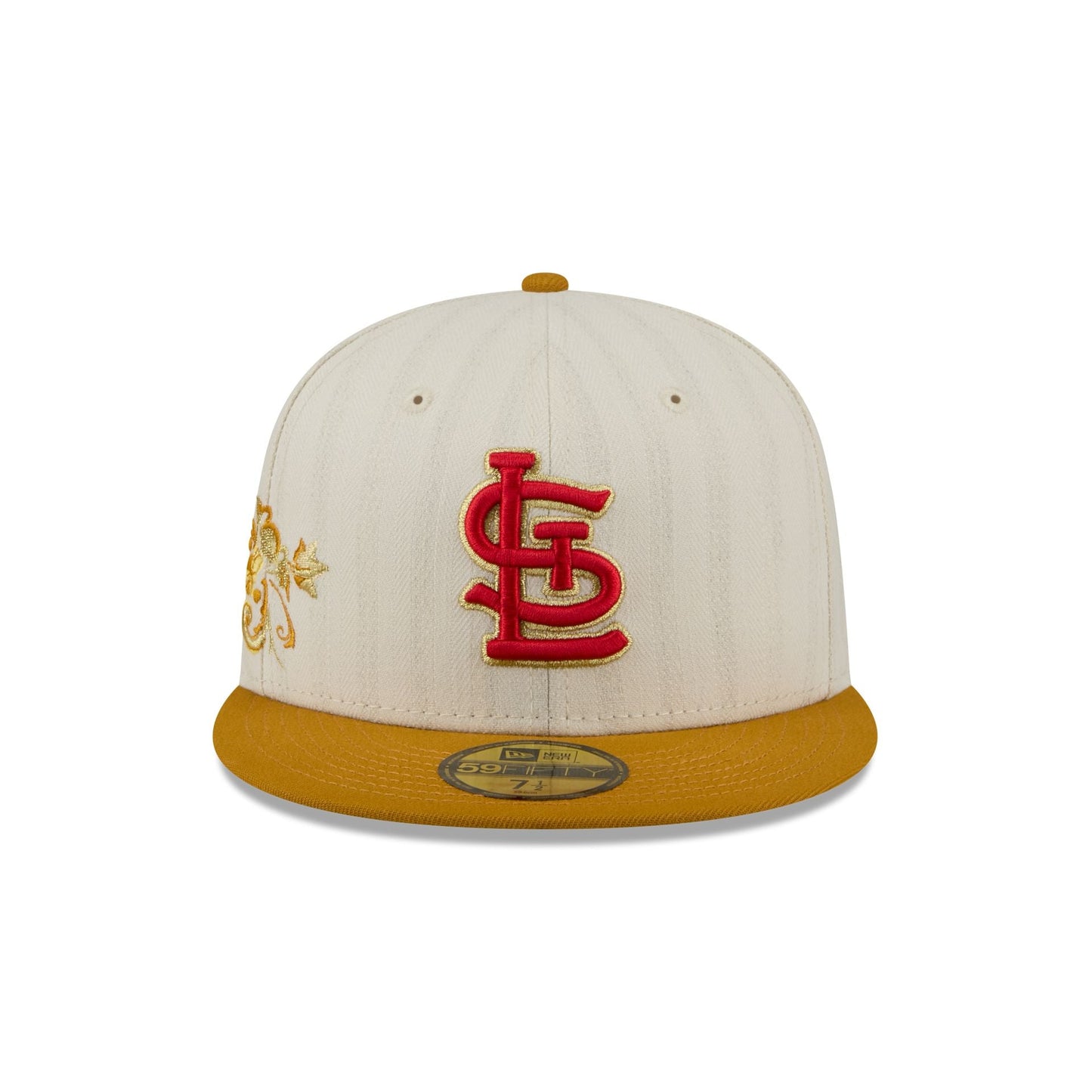 St. Louis Cardinals Chrome Herringbone 59FIFTY Fitted Hat