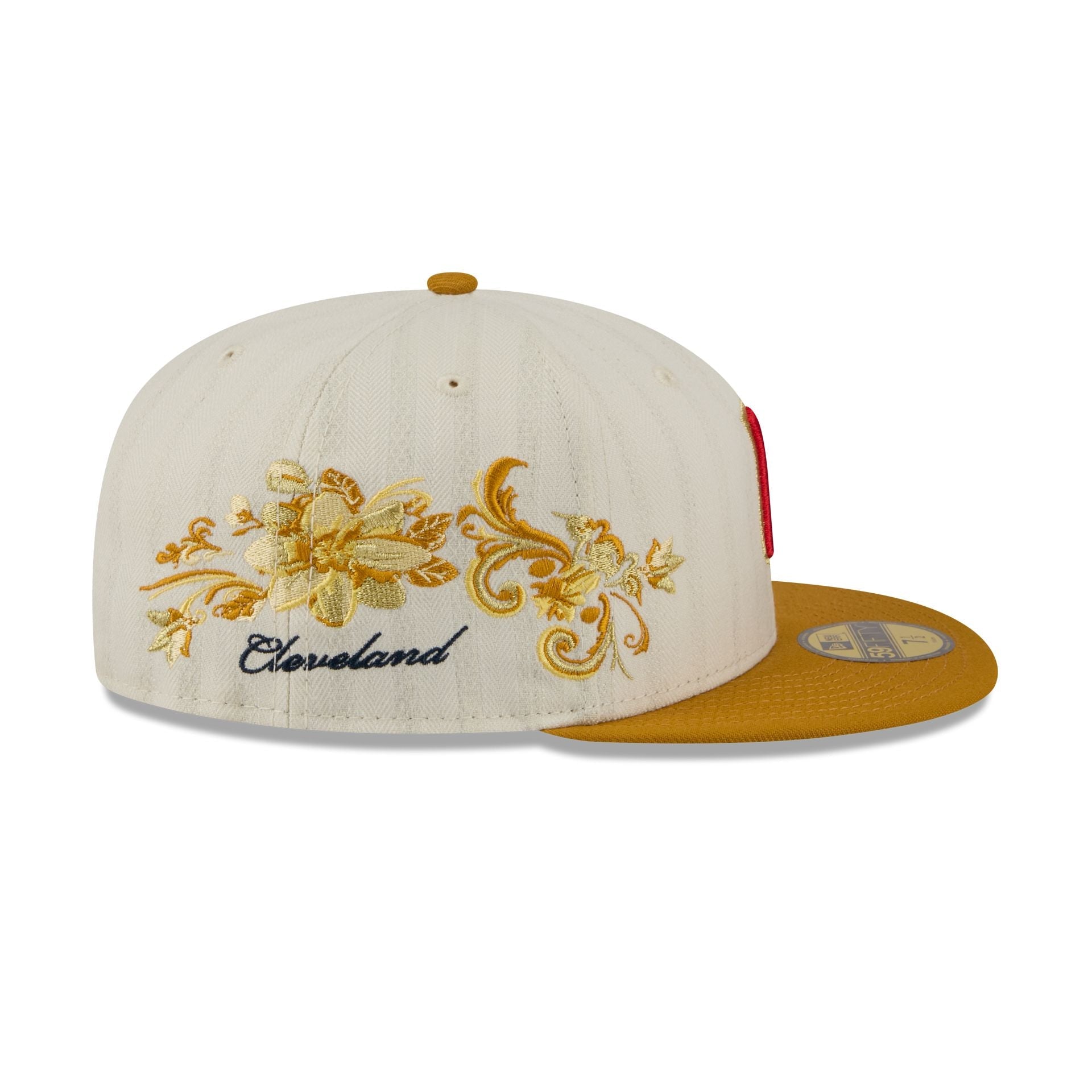 Cleveland Guardians Chrome Herringbone 59FIFTY Fitted Hat