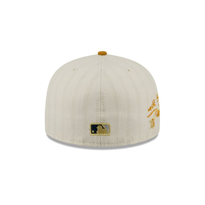 Seattle Mariners Chrome Herringbone 59FIFTY Fitted Hat