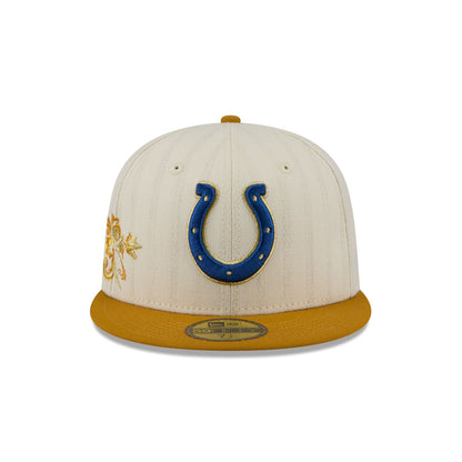 Indianapolis Colts Chrome Herringbone 59FIFTY Fitted Hat