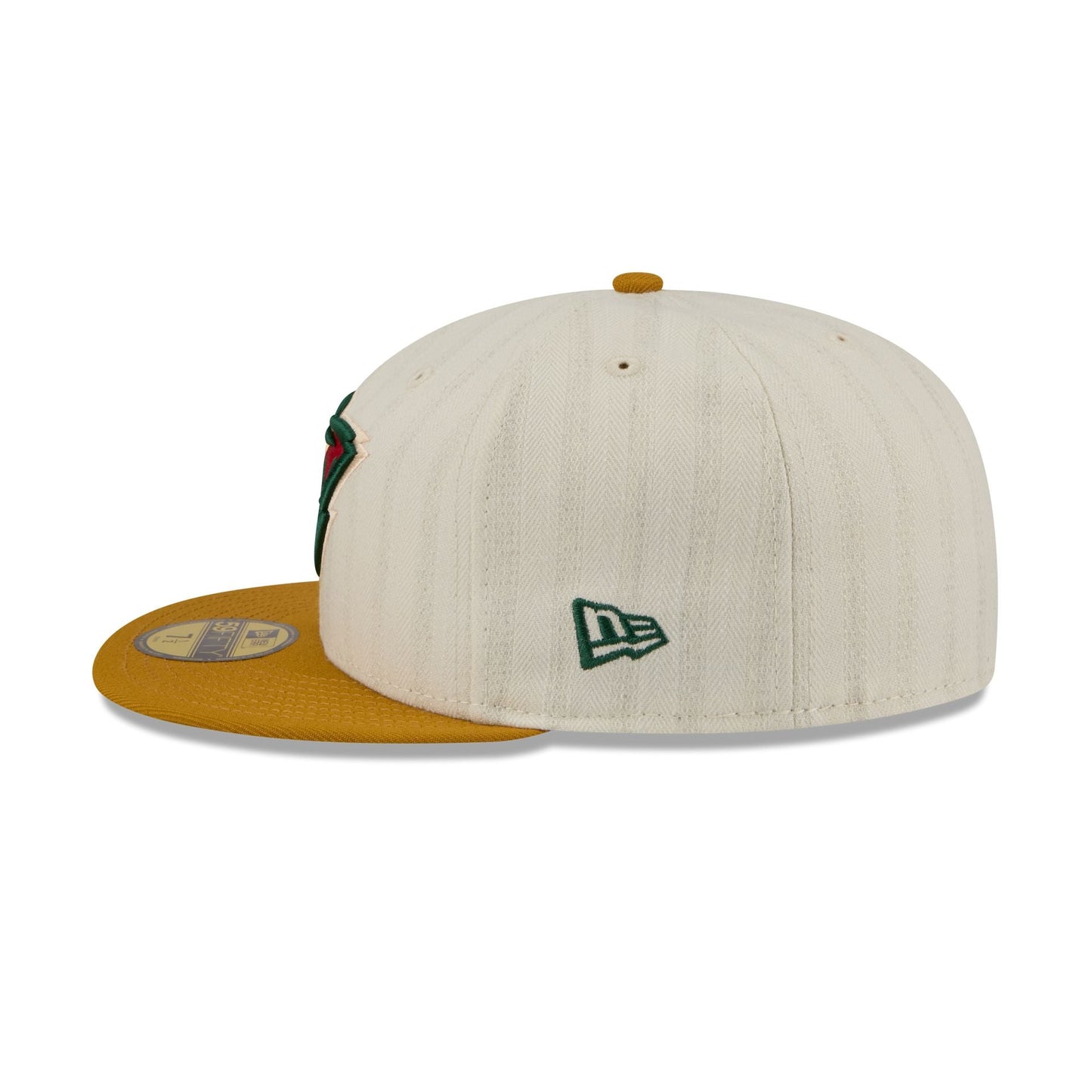 Minnesota Wild Chrome Herringbone 59FIFTY Fitted Hat