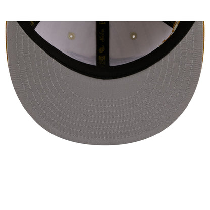 Minnesota Wild Chrome Herringbone 59FIFTY Fitted Hat