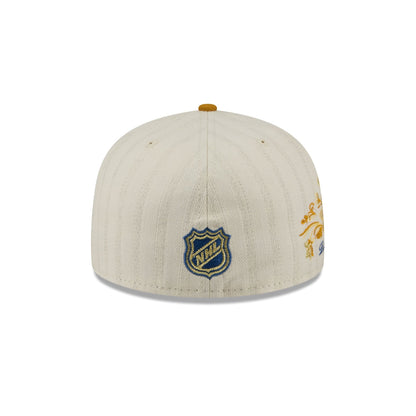 Vancouver Canucks Chrome Herringbone 59FIFTY Fitted Hat